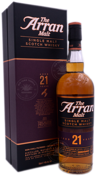 The Arran SIngle Malt Scotch Whisky aged 21 yrs 750ml.png