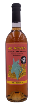 40 Acres Straight Rye Whiskey 750ml