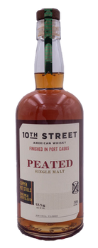 10th Street Port Cask Finish Peated Single Malt 750ml