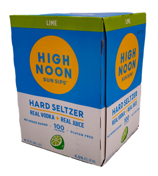 High Noon Lime Hard Seltzer 4-Pack 355ml