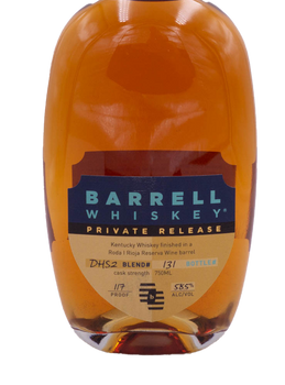  Barrell Whiskey Private Release #DHS2