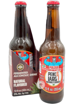 Pulque Penca Larga Natural Flavored 4/Pack 355ml 