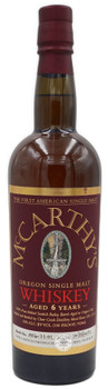 McCarthy’s 6-year old Peated Single Malt Whiskey Oregon