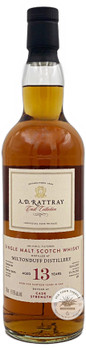 A.D.Rattray Miltonduff Distillery 13 Years Single Malt Scotch Whisky 700ml