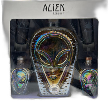 Alien Tequila Extra Anejo Gift Pack