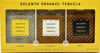 Solento Tequila Blanco/Reposado/Anejo 375ml Set