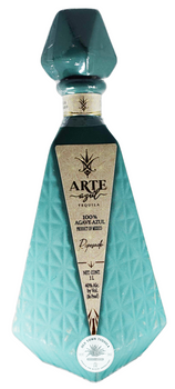 Arte Azul Ceramic Green Reposado Tequila 1 liter