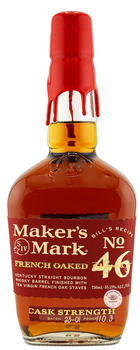 Maker's Mark 46 Cask Strength Bill's Recipe Frenched Oak
