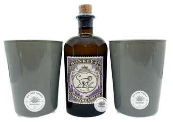 Monkey 47 Schwarzwald Dry Gin & Becher Gift Set 375ml