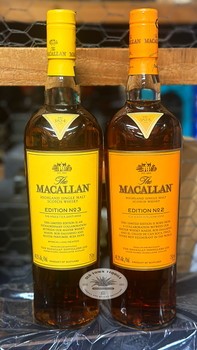 The Macallan Edition Set No2 and No3