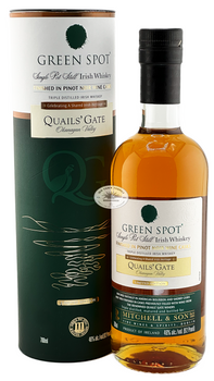 Green Spot Quails Gate Pinot Noir Wine Casks Irish Whiskey 700ml