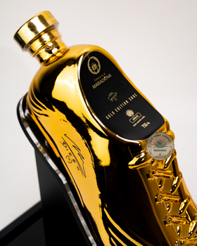 Maradona Gold Edition Shoe Anejo Tequila 