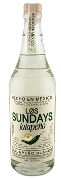 Los Sundays Jalapeno Blanco Tequila