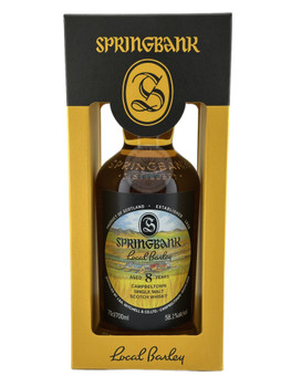 Springbank 8 Year Old Local Barley Scotch Whisky 700ml