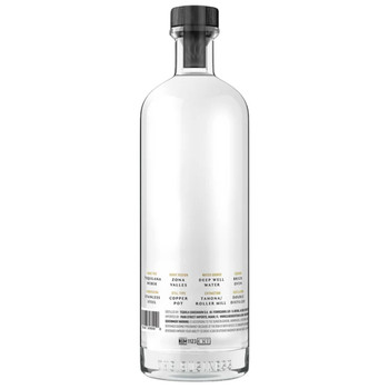 El Negocio Blanco Tequila 750ml Back