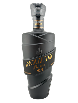 Inquieto Anejo Black Bottle Tequila