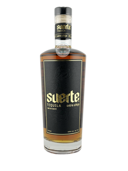 Suerte Black Label 11 Year Extra Anejo Tequila