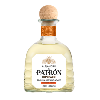 Patron Reposado with Custom Label