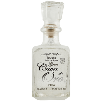 Cava De Oro Plata Tequila 375ml