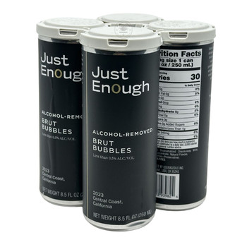 Just Enough Alcohol-Removed Brut Bubbles 4 Pack 250ml
