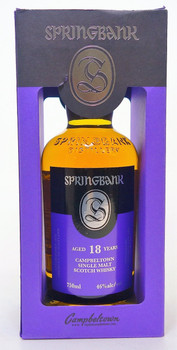 Springbank Whisky 18 years