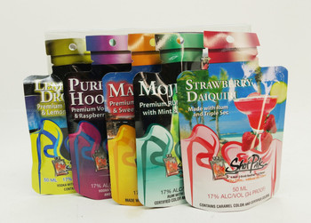 Shot Pak Pouches 50 ML.