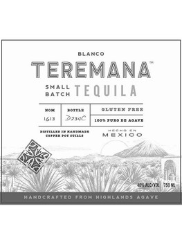 Teremana Tequila Blanco 750ml 