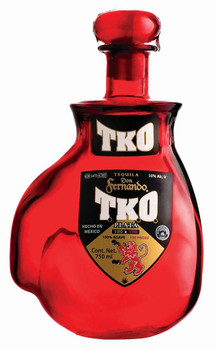 Don Fernando TKO Silver 100 proof tequila