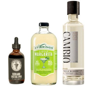 Spicy Serrano Tequila Margarita Bundle