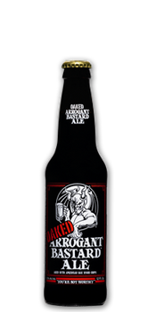 OAKED Arrogant Bastard Ale