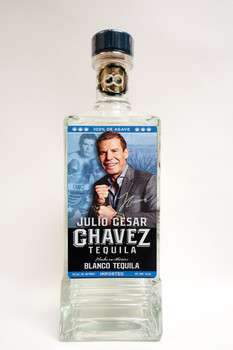 Julio Cesar Chavez Blanco Tequila