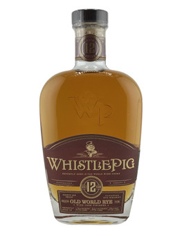 WhistlePig Old World 12 Year Straight Rye whiskey (Madeira)