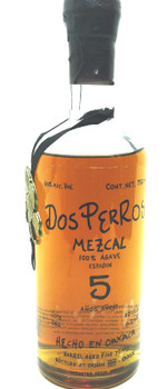 DOS PERROS MEZCAL 5 YEARS