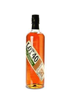 Lot No. 40 Single Copper Pot Still Canadian Rye Whisky 