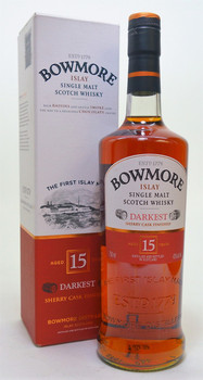 Bowmore Single Malt Darkest Cask 15 year