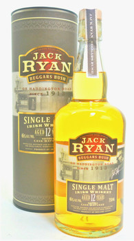 Jack Ryan Beggars Bush 12 year Single Malt Whiskey