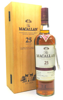 The Macallan 25 Year Old Sherry Oak Single Malt Scotch Whisky