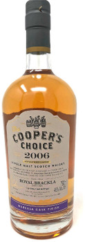 COOPER'S CHOICE 2006 ROYAL BRACKLA MARSALA CASK SINGLE MALT WHISKY 
