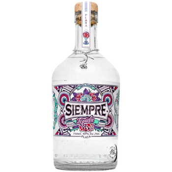Siempre Plata Tequila 750ml