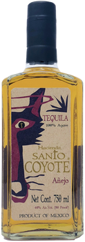 Santo Coyote Anejo Tequila