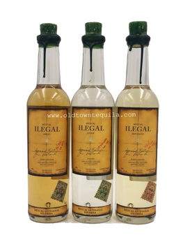 Ilegal Mezcal Set of 3 Bottles 375ml