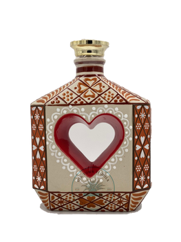 Riqueza Cultural Rubi Corazon Ceramica Anejo Tequila