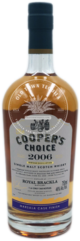 The Cooper's Choice 2006 Vintage Distillation Limited Edition Single Cask Release Single Malt Scotch Whisky