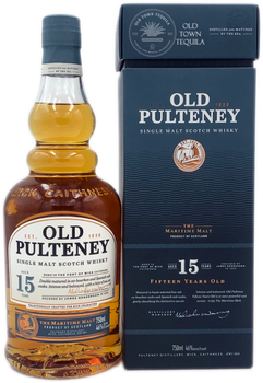 Old Pulteney Single Malt Scotch Whisky Aged 15 Years 750ml
