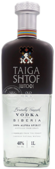 Taiga Shtof Brutally Smooth Vodka