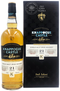 Knappogue Castle Limited Release Triple Distilled Single Malt Irish Whiskey 21 Years Old 