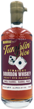 Deadwood Tumblin Dice Straight Bourbon Whiskey Heavy Rye Mashbill 750ml