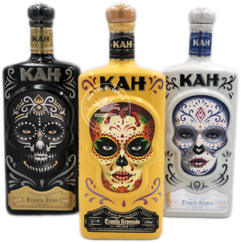 Kah Tequila 3x 750ml Set 