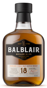Balblair 18 Year Old Highland Single Malt Scotch Whisky 750ml
