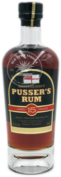 British Navy Pusser's Rum Aged 15 Years 750ml